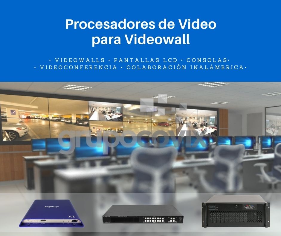 Procesador, Matricial o Player de video ¿Cuál es la opción indicada para mi Videowall ?
