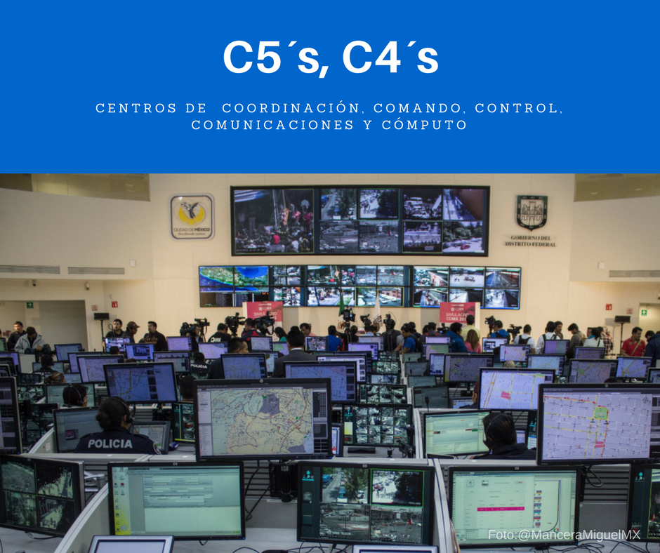 #OperativoTormenta es vigilado en el C5 de la CDMX