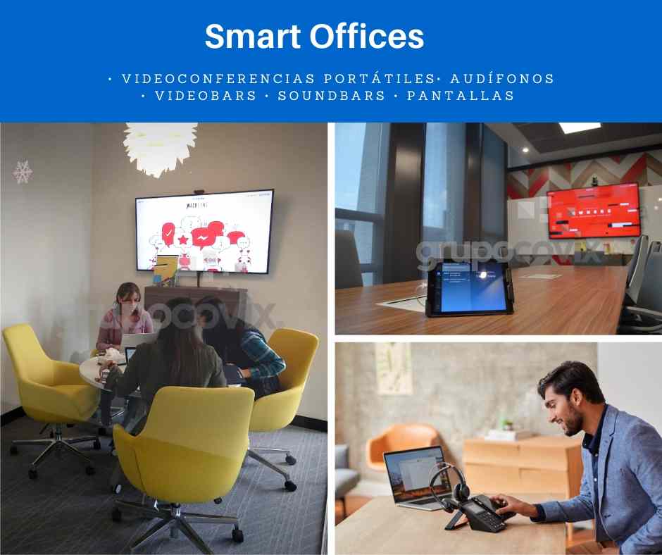 Conoce cómo los equipos de Videoconferencia benefician a tu Empresa. #SmartOffices