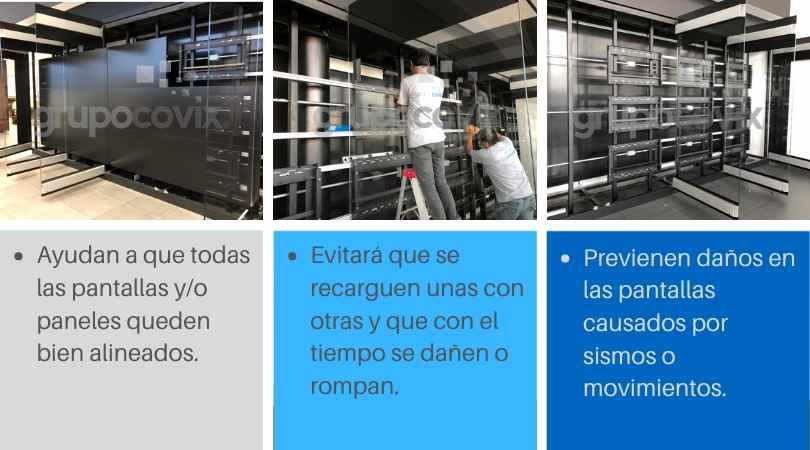 ¿Por qué es importante contar con soportes de calidad para Videowall?