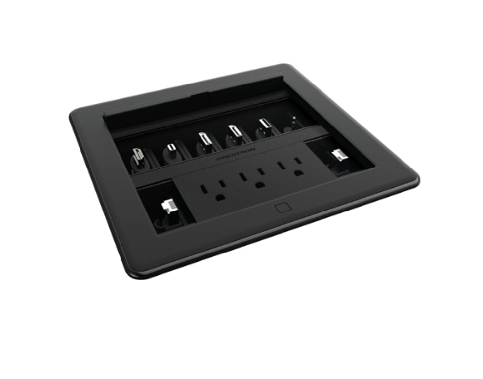 Caja de servicios Acomodar Cables Mesa FlipTop Crestron